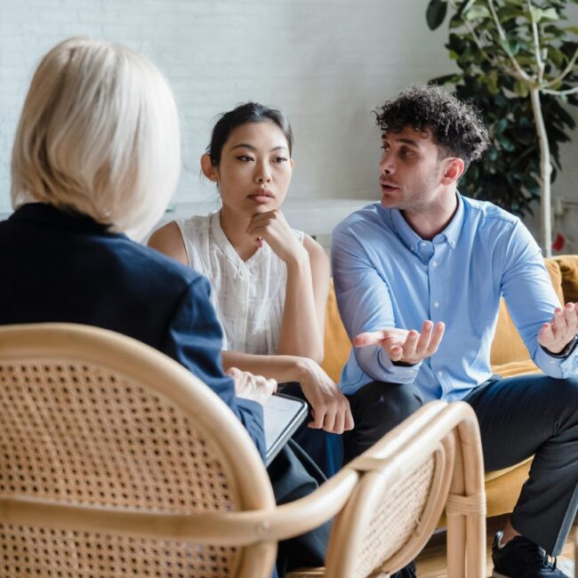 couple in counseling